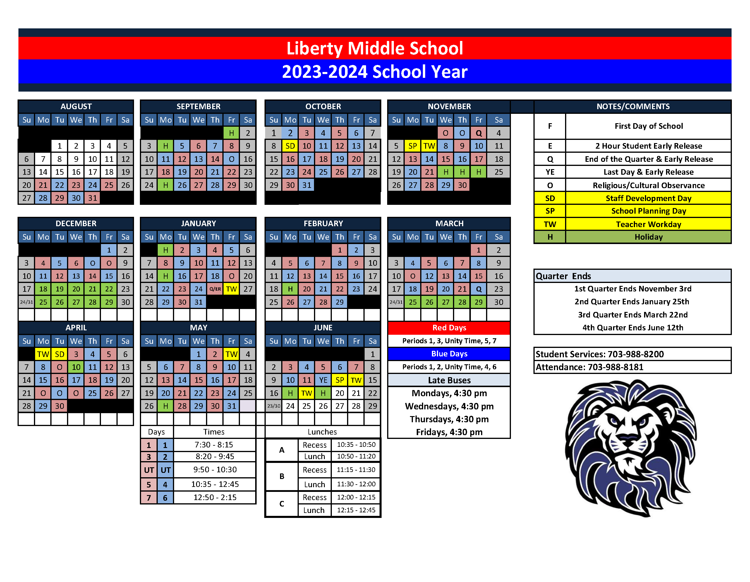 2024 2024 Fairfax County School Calendar Dena Morena